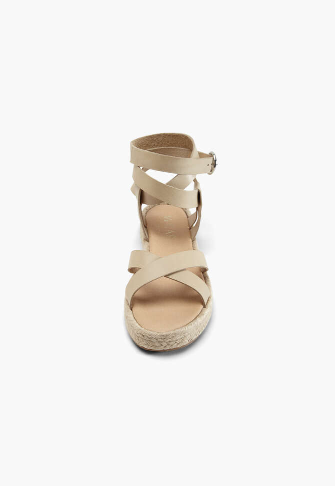 Espadrille sandals, Olive, completeTheLook
