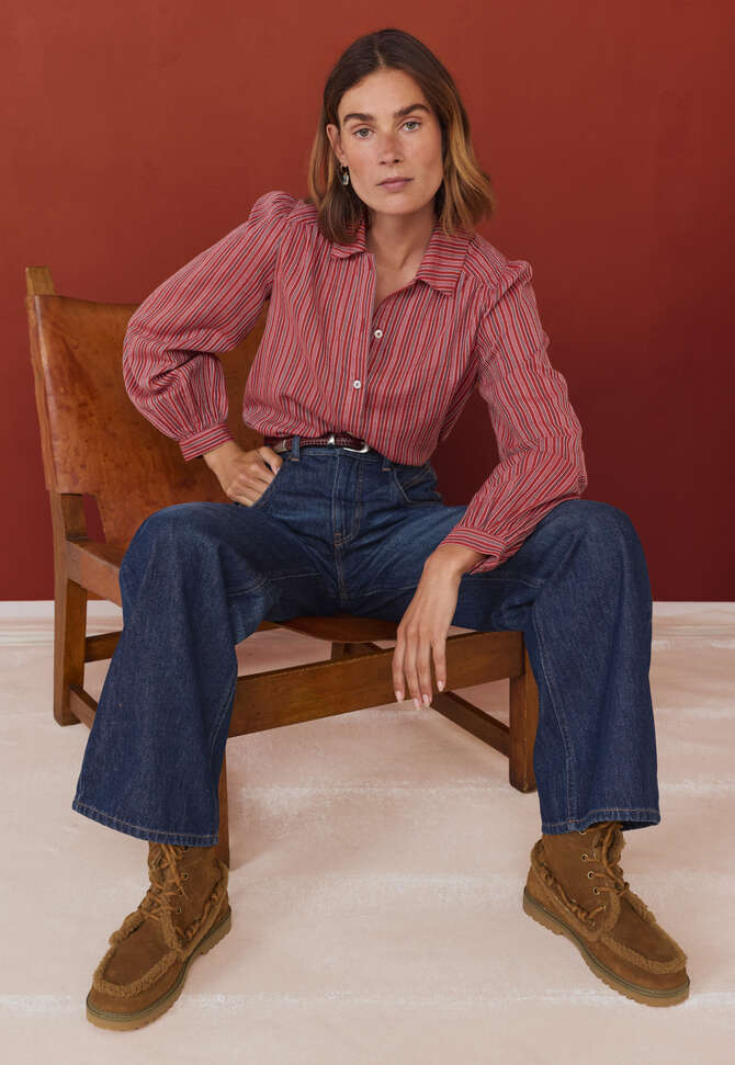 Straight-leg jean, Dark wash, completeTheLook