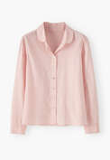 Broderie shirt, Soft pink, webstill