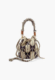 Cross-body bag, Ecru ink, webstill