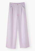Wide-leg trousers, Soft lavender, webstill