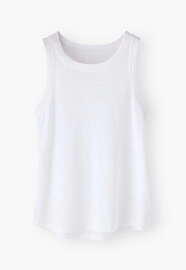 Jersey vest, White, webstill
