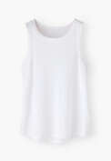 Jersey vest, White, webstill