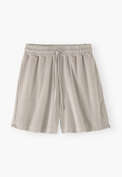 Towelling shorts, Stone, webstill
