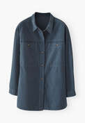 Utility shirt, Soft petrol, webstill