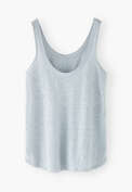 Scoop-neck vest, Chalk blue, webstill