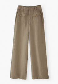 Wide-leg trousers, Khaki, webstill
