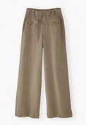 Wide-leg trousers, Khaki, webstill