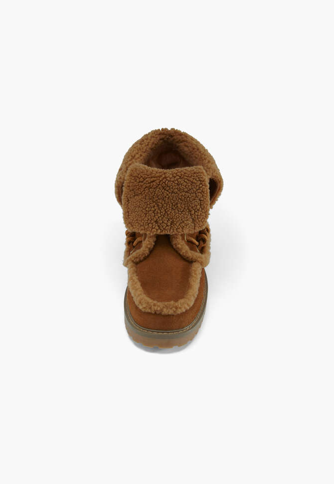 Lace-up boots, Cedar brown, completeTheLook