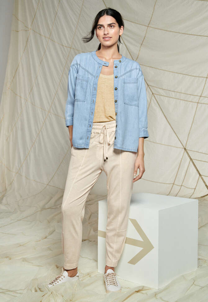 Utility blouse, Light wash, completeTheLook