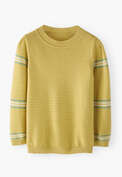 Striped sweater, Lemon, webstill