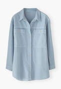 Utility shirt, Powder blue, webstill