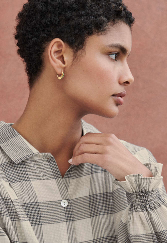 Mini-hoops, Gold, completeTheLook