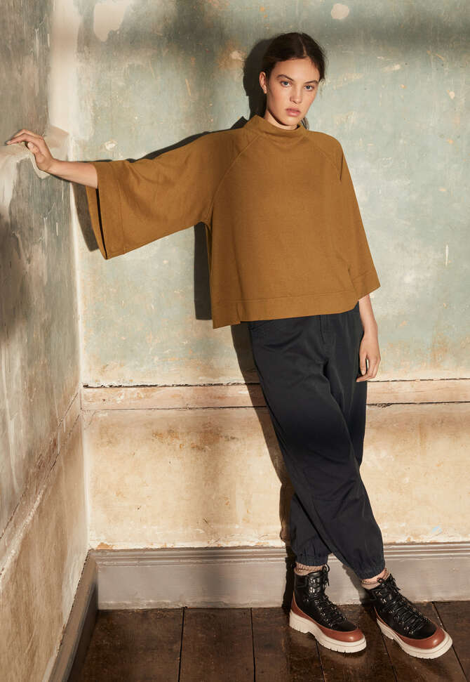 Twill trousers, Charcoal, completeTheLook