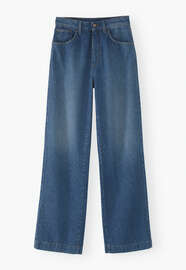 Boyfriend jeans, Dark wash, webstill