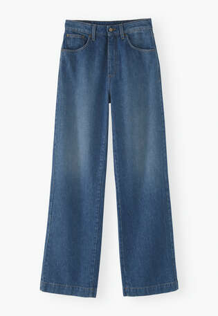 Boyfriend jeans, Dark wash, webstill
