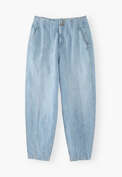 Seam-detail jeans, Light wash, webstill