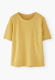 Boxy T-shirt, Lemon, webstill