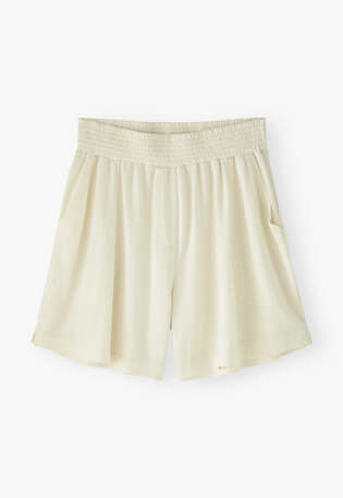Jersey shorts, Ecru, webstill