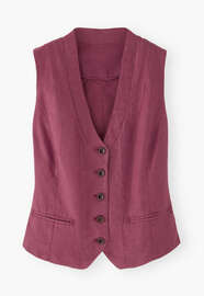 Waistcoat, Dark magenta, webstill