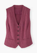 Waistcoat, Dark magenta, webstill