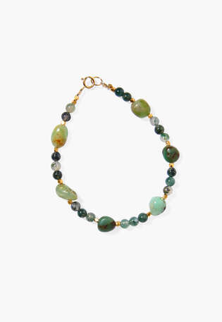 Beaded bracelet, Jade, webstill