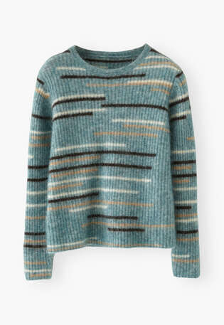 Striped sweater, Ocean, webstill