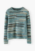 Striped sweater, Ocean, webstill