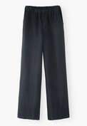 Wide-leg trousers, Midnight, webstill