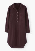 Shirtdress, Aubergine, webstill