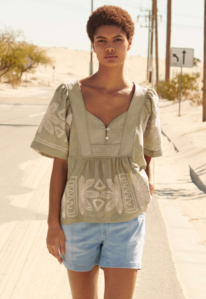 Denim shorts, Authentic wash, completeTheLook