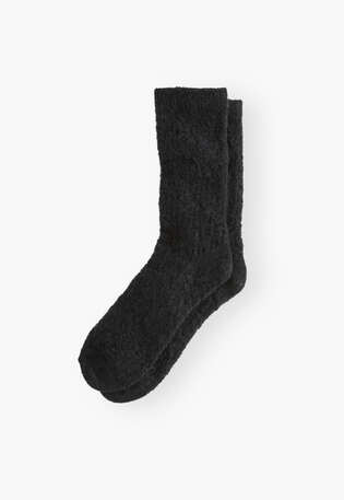 Lace socks, Black, webstill