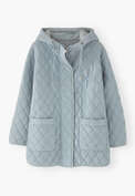 Quilted jacket, Chambray, webstill