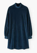 Jersey sweatshirt dress, Indigo, webstill