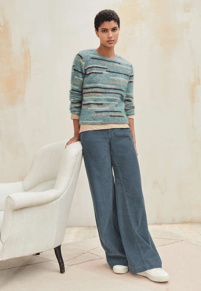 Striped sweater, Ocean, completeTheLook