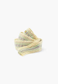 Fringed belt, Grey mint, webstill