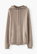 Oversized hoodie, Soft taupe, webstill
