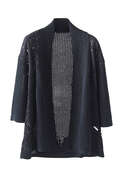 Lace-detail cardi, Midnight, webstill