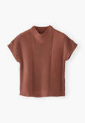 Sleeveless sweater, Soft chilli, webstill