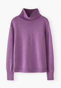 High-neck sweater, Lilac, webstill