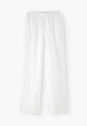 Relaxed trousers, White, webstill
