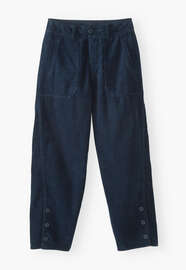 Relaxed carrot-fit cords, Midnight, webstill