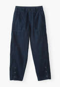 Relaxed carrot-fit cords, Midnight, webstill