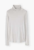 High-neck top, Ice grey, webstill