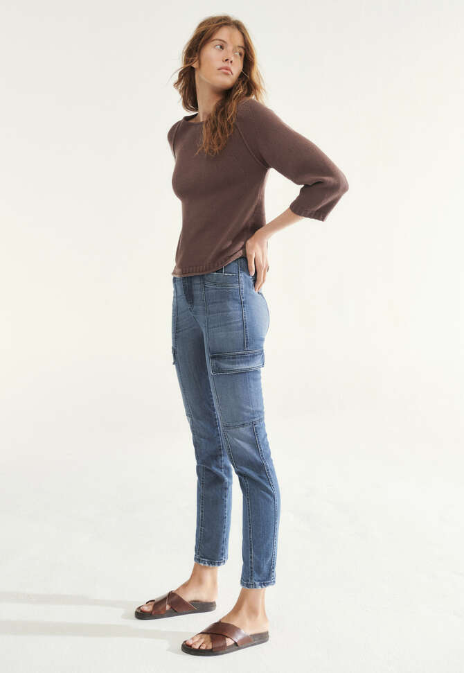 Slim-leg jeans, Authentic wash, completeTheLook
