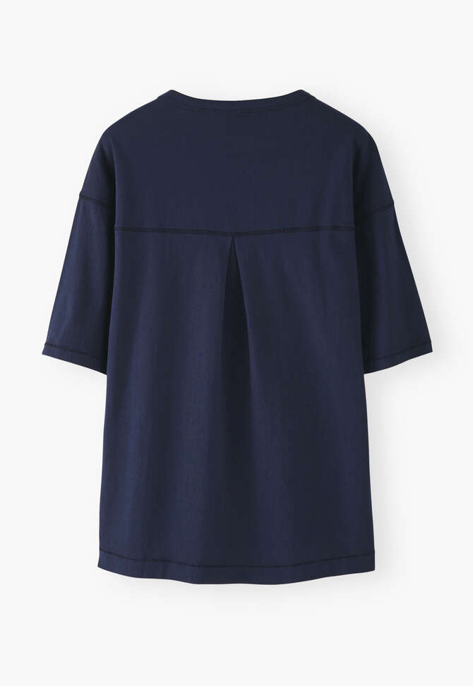 Longline T-shirt, Midnight, completeTheLook