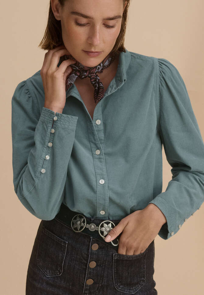Embroidered belt, Black, completeTheLook