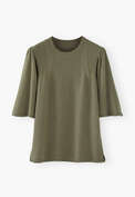 Wide-sleeve sweater, Soft olive, webstill