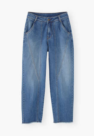 Tapered jeans, Authentic wash, webstill