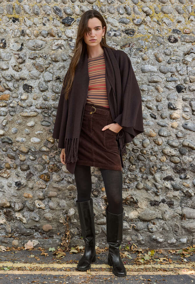 Striped jersey top, Cinnamon spice, completeTheLook